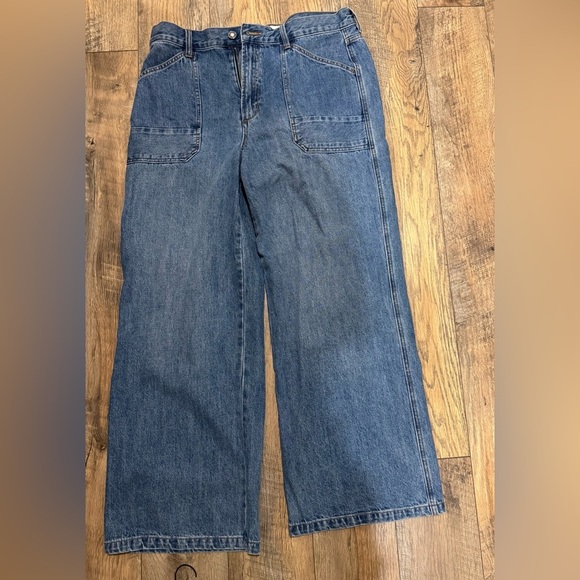 Favorite Daughter THE MISCHA SUPER HIGH RISE UTILITY. Sz 32. NWT - Picture 7 of 12